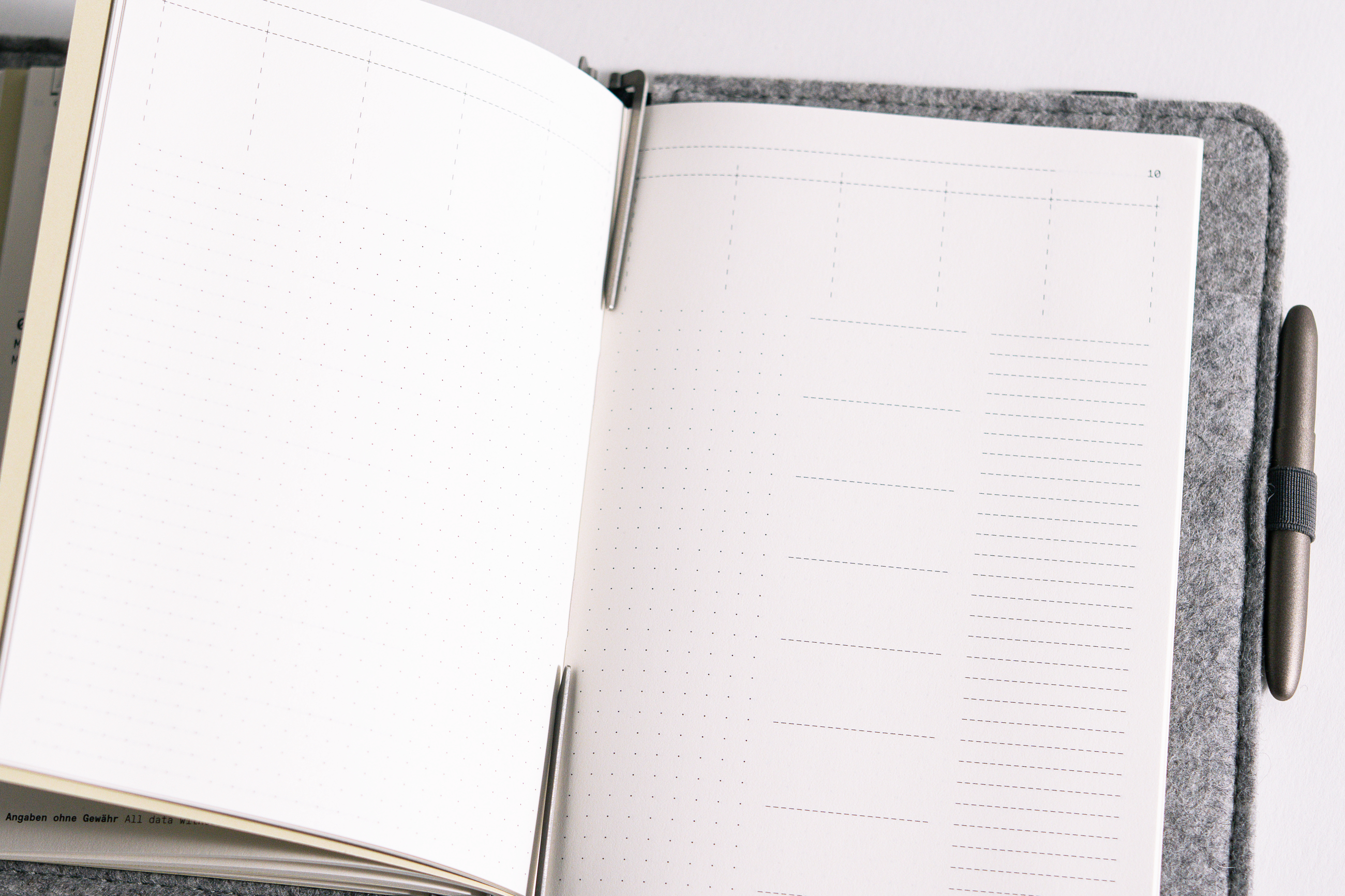 Notizbuch Projektplanung