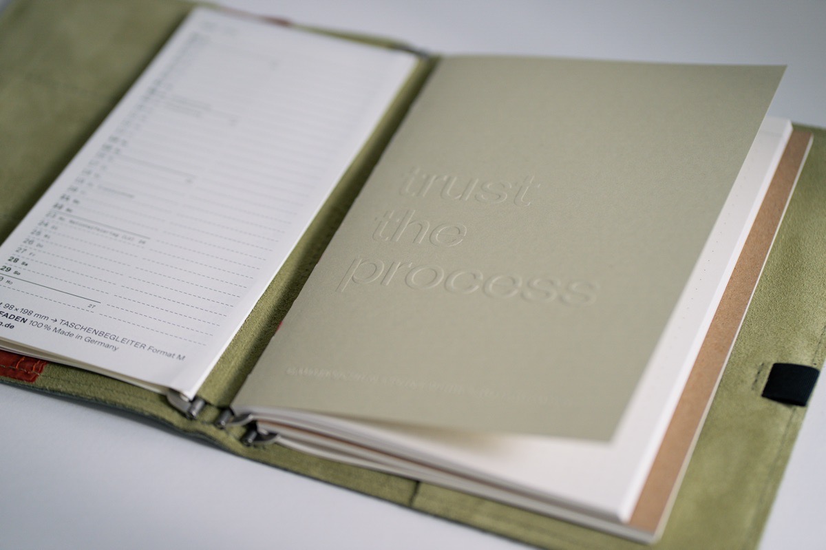 Notebook limited – TRUST THE PROCESS