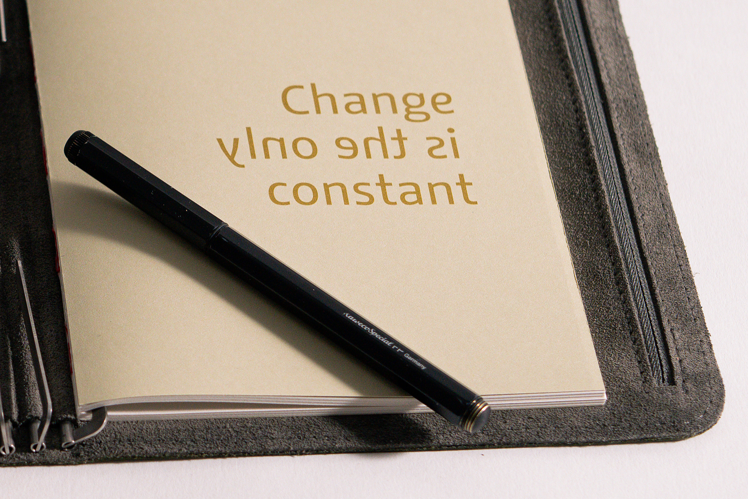 Notizbuch limitiert – CHANGE...