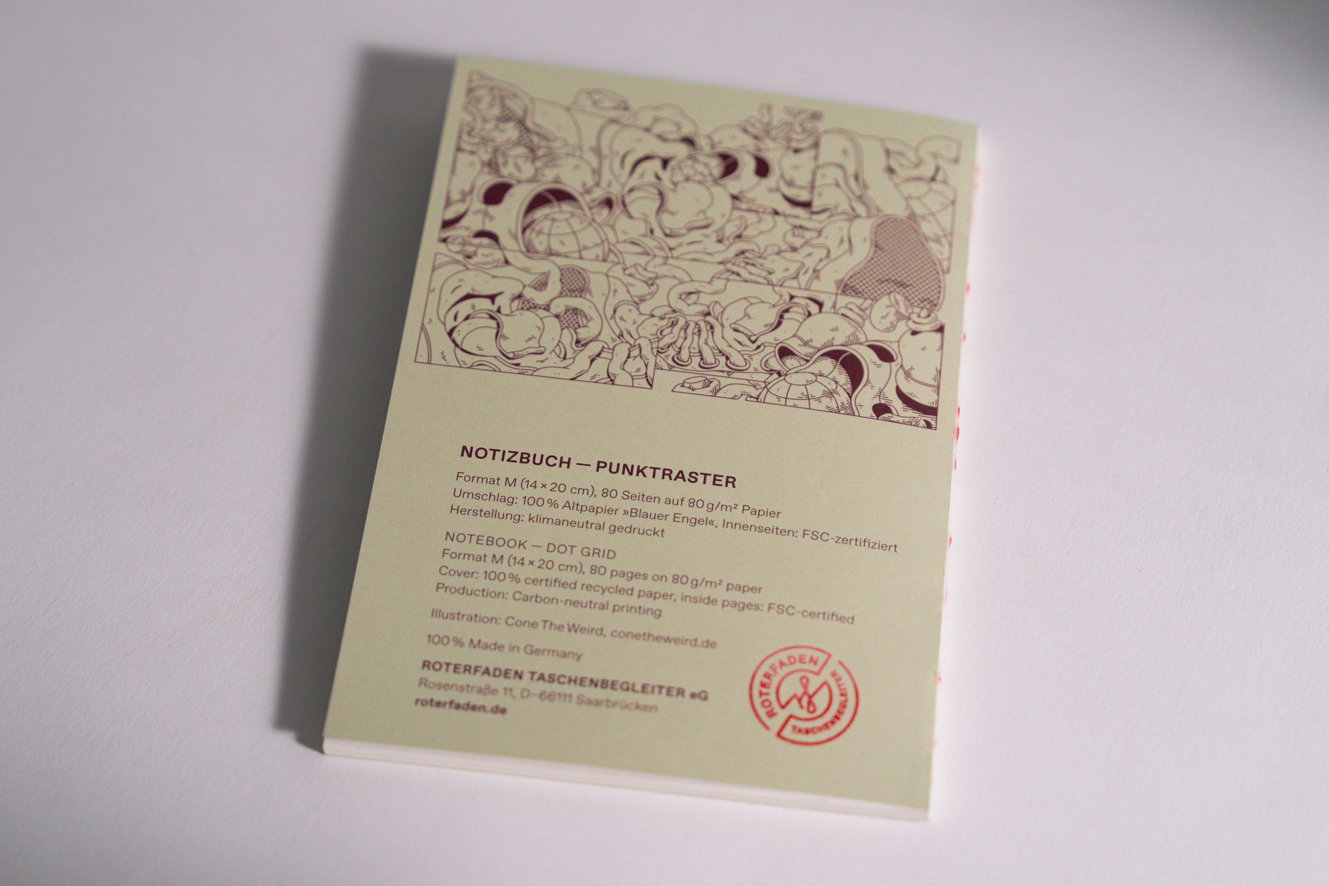 Notizbuch limitiert – CONE THE WEIRD