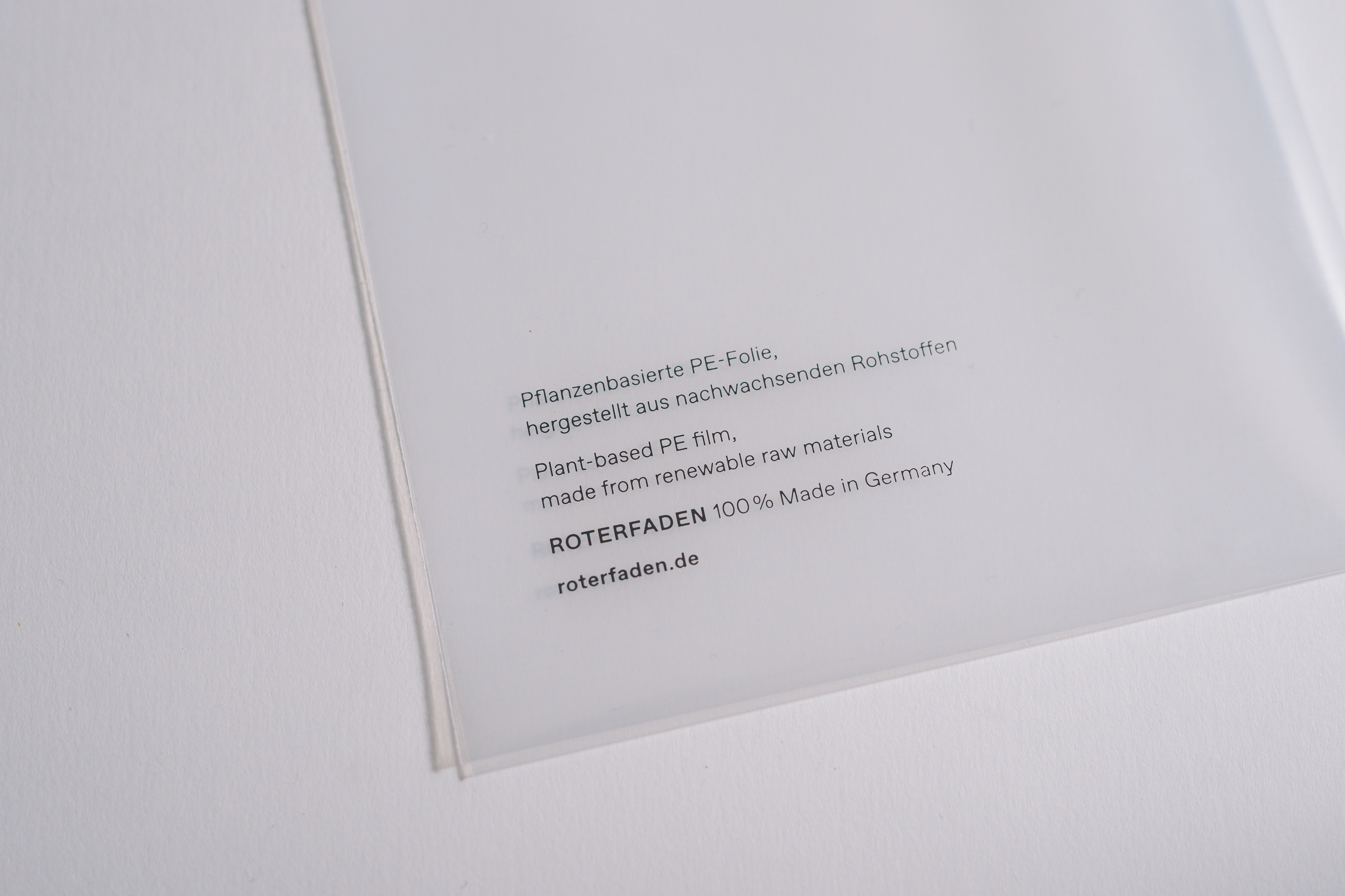 Klarsichthüllen // 3 Stück